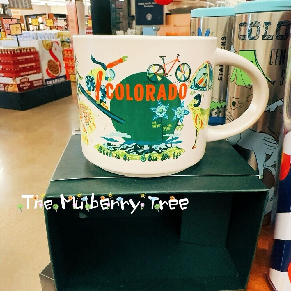 Starbucks Discovery Series State Collection Mug Colorado 2024 Been There 14oz